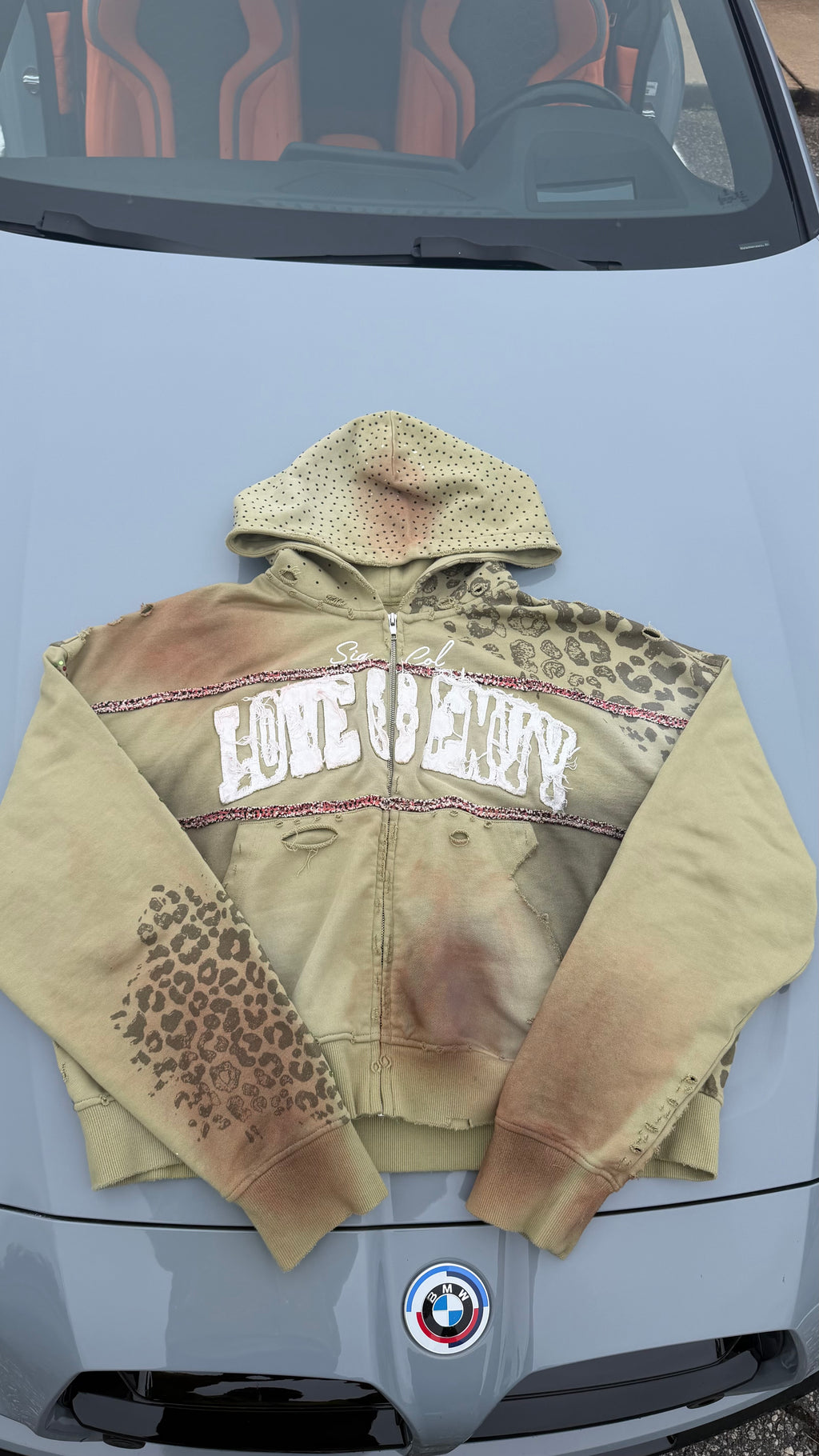 Earth Brown Long Sleeve Hoodie
