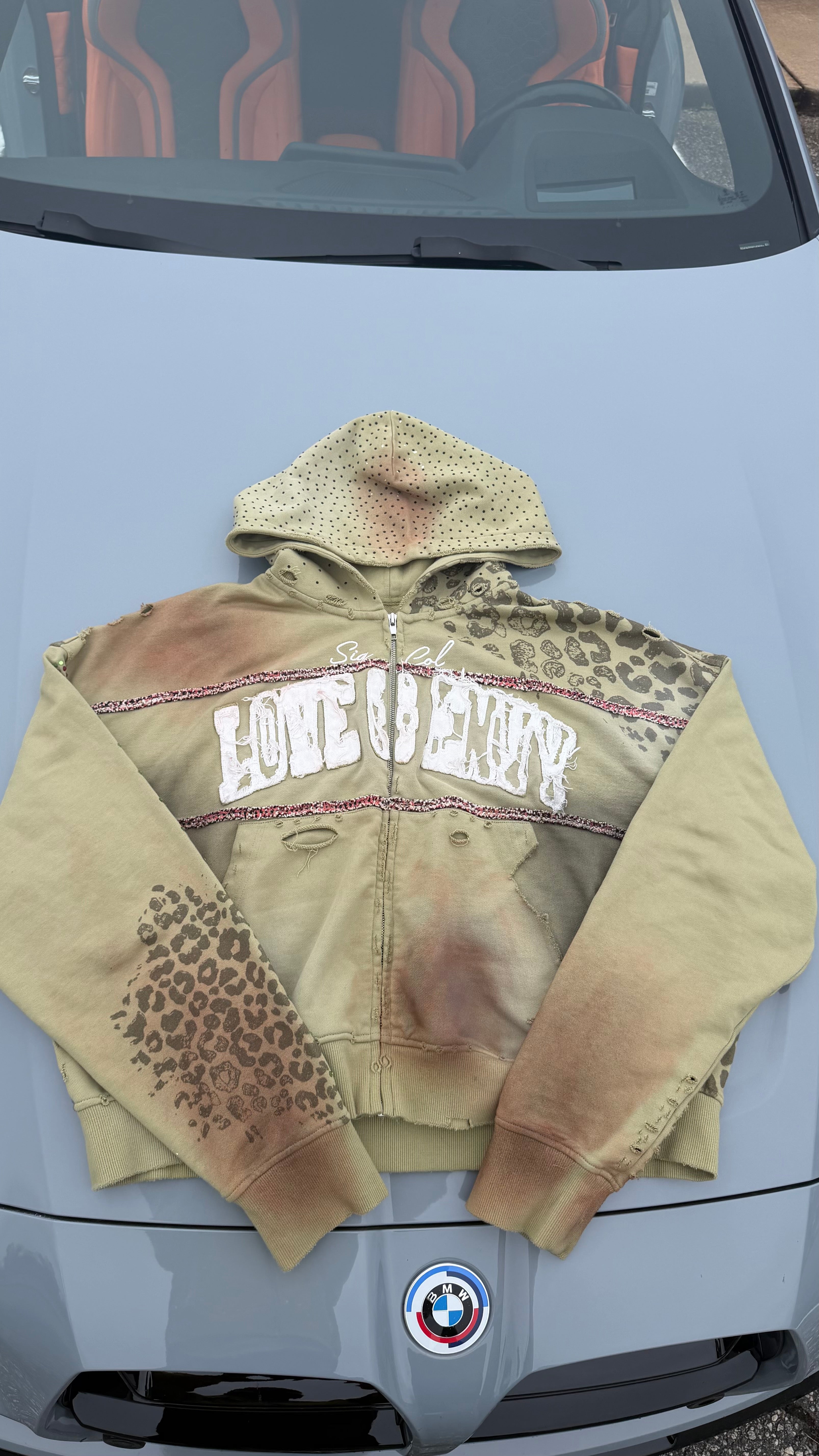 Earth Brown Long Sleeve Hoodie