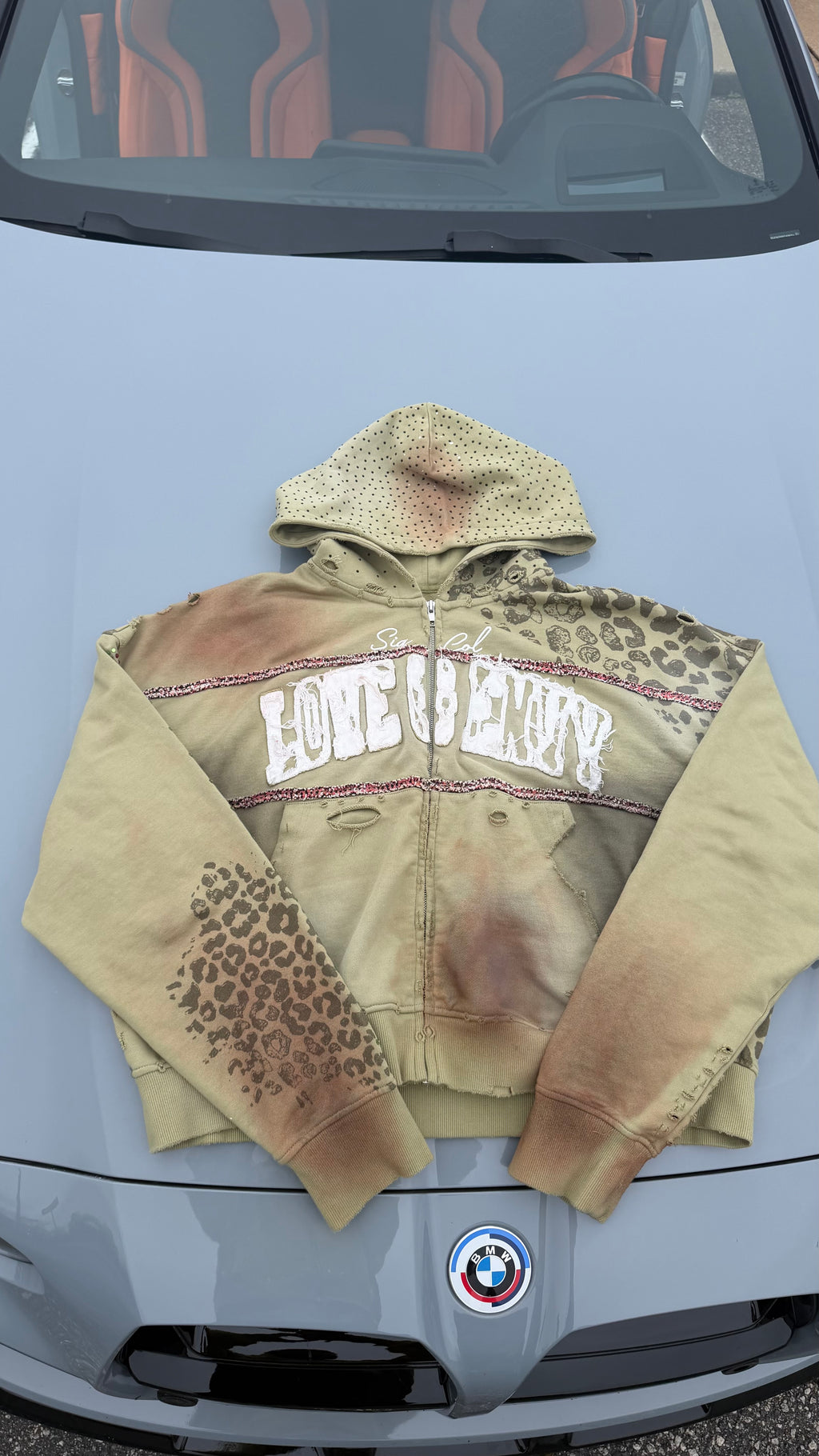 Earth Brown Long Sleeve Hoodie